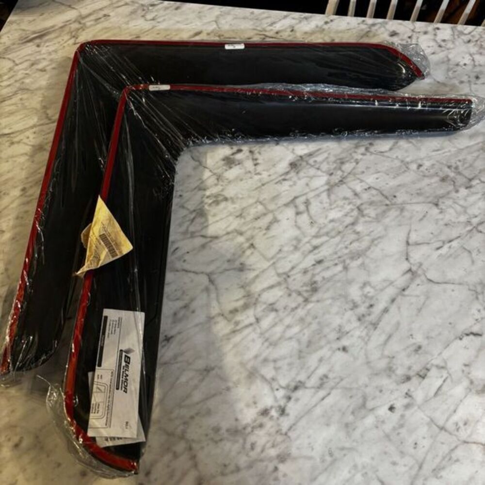 NEW Belmor VL-821-1 TRUCK VENTVISORS Side Window‎ Rain Deflector; SMOKE; 2pc.